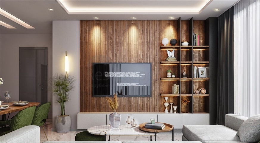 A new residential complex project in the Oba area