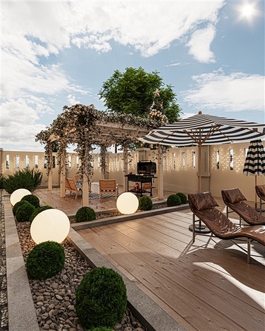 A new residential complex project in the Oba area