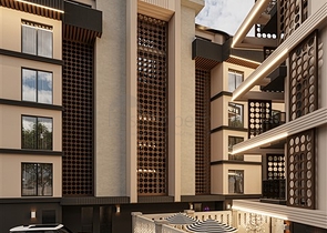 A new residential complex project in the Oba area