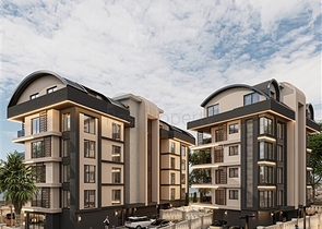 A new residential complex project in the Oba area