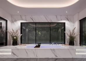 A new residential complex project in the Oba area