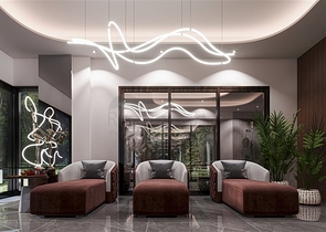 A new residential complex project in the Oba area