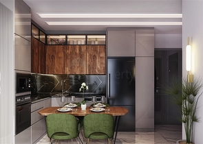 A new residential complex project in the Oba area