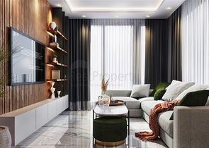 A new residential complex project in the Oba area