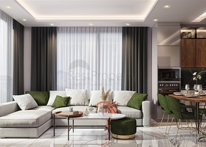 A new residential complex project in the Oba area