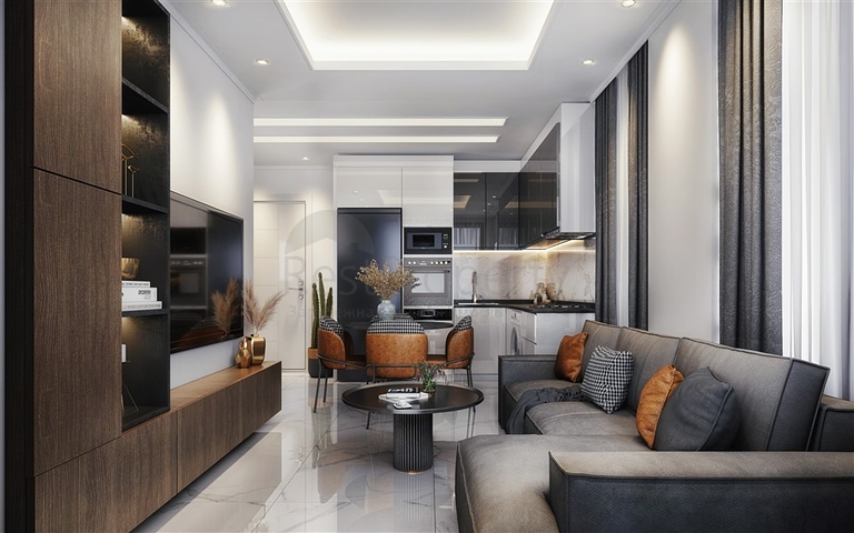 A new residential complex under construction in the Oba area