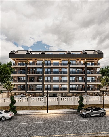 A new residential complex under construction in the Oba area