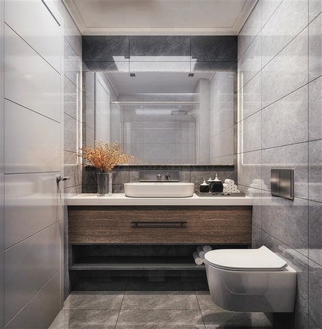 A new residential complex under construction in the Oba area