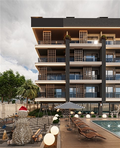 A new residential complex under construction in the Oba area