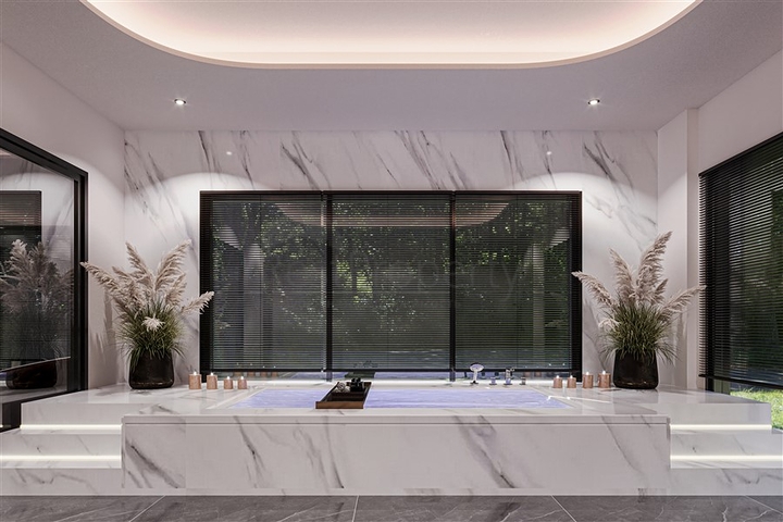 A new residential complex under construction in the Oba area