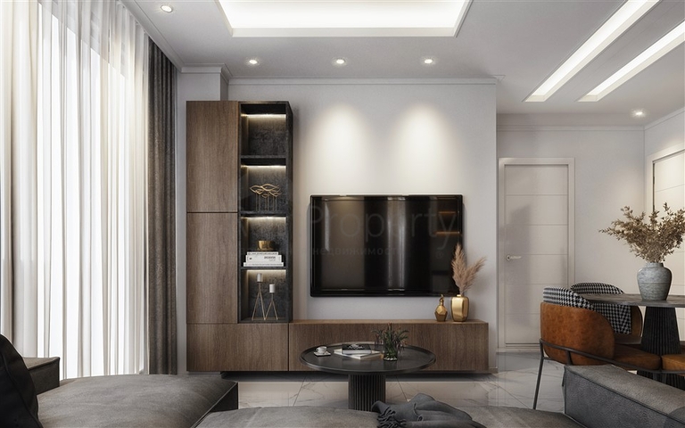 A new residential complex under construction in the Oba area