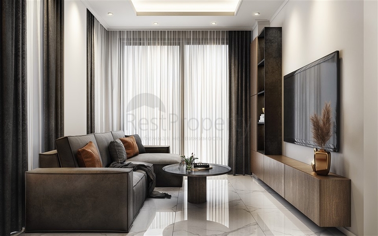 A new residential complex under construction in the Oba area