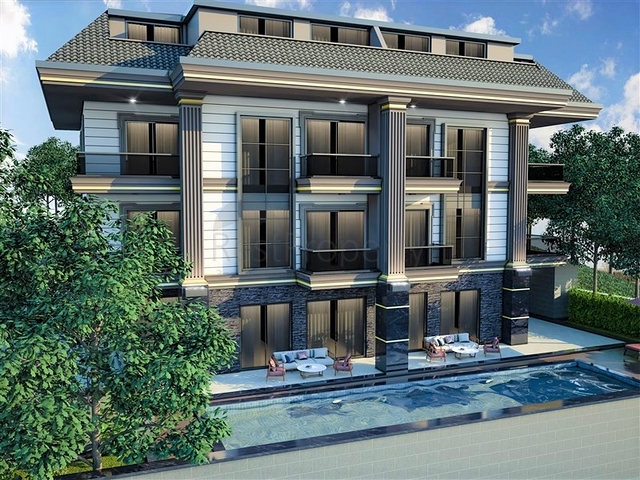 New project with a view of the fortress and the Mediterranean Sea