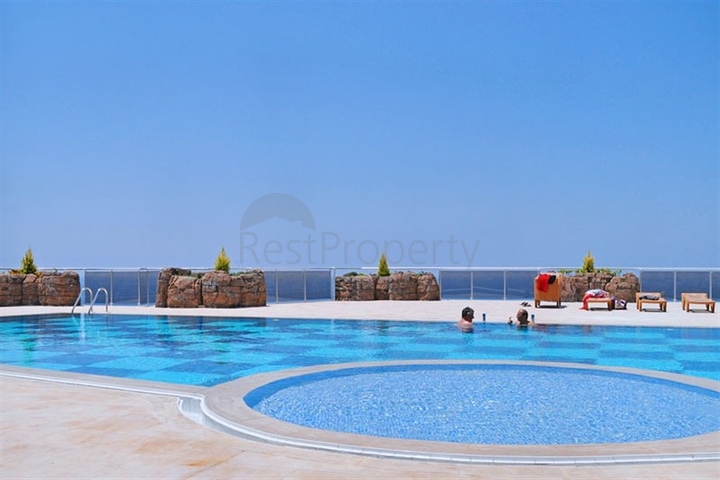 4+1 penthouse with sea view in Konakli district 4+1 penthouse with sea view in Konakli district