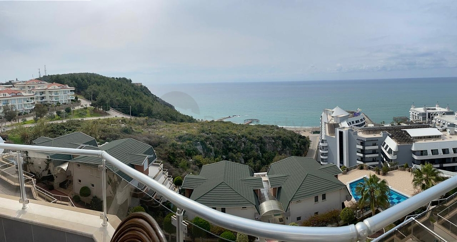 4+1 penthouse with sea view in Konakli district 4+1 penthouse with sea view in Konakli district