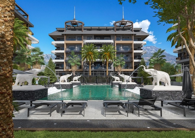 A new investment project in the Kargicak area of Alanya