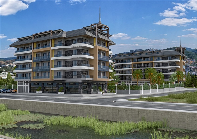 A new investment project in the Kargicak area of Alanya