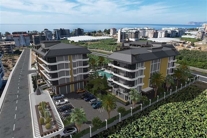 A new investment project in the Kargicak area of Alanya
