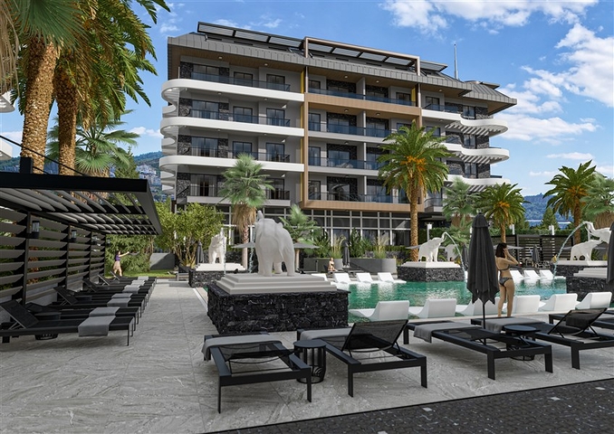 A new investment project in the Kargicak area of Alanya