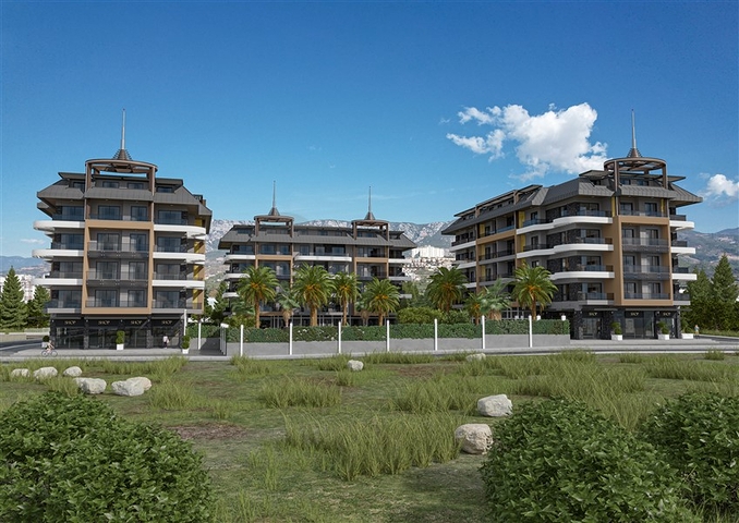 A new investment project in the Kargicak area of Alanya
