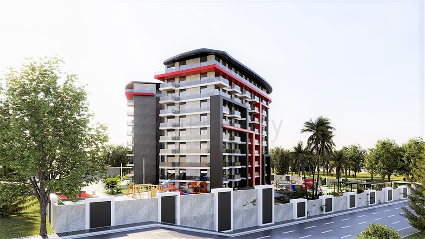 A new project with a hotel-type infrastructure in Gazipasa