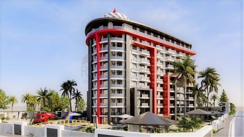 A new project with a hotel-type infrastructure in Gazipasa