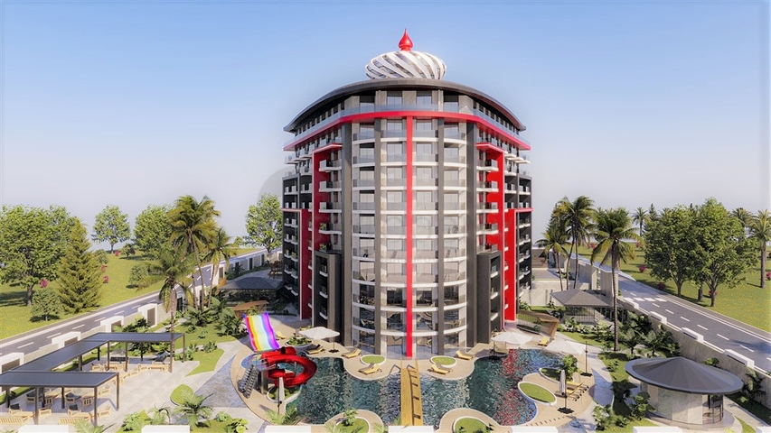 A new project with a hotel-type infrastructure in Gazipasa