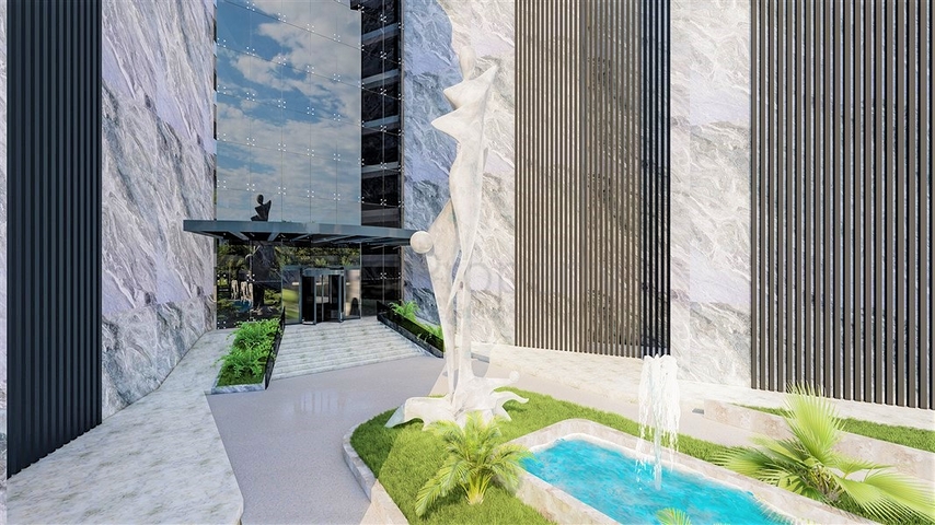 A new project with a hotel-type infrastructure in Gazipasa