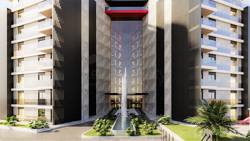 A new project with a hotel-type infrastructure in Gazipasa