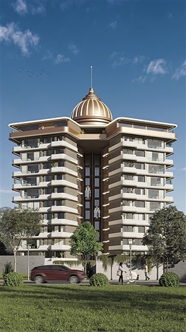 A project with hotel infrastructure in the central area of Gazipasi