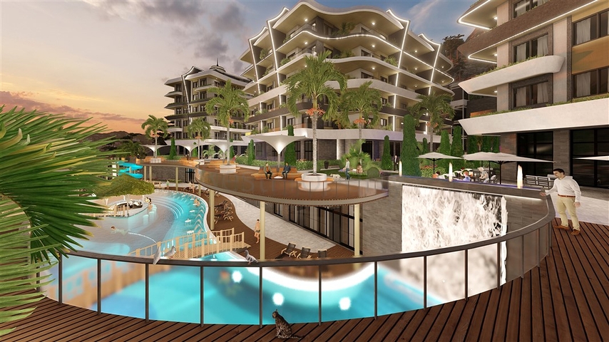 A new investment project in the Mahmutlar region