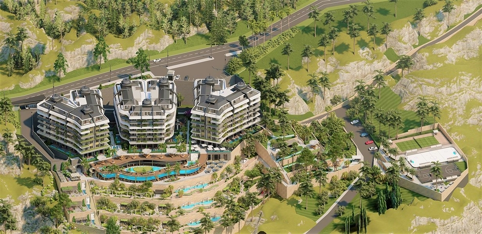 A new investment project in the Mahmutlar region