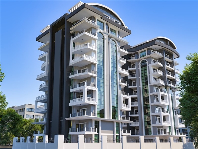 One-bedroom apartment in a new Alanya complex