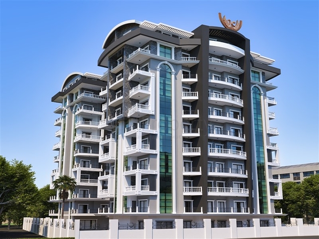 One-bedroom apartment in a new Alanya complex