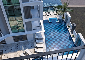 One-bedroom apartment in a new Alanya complex