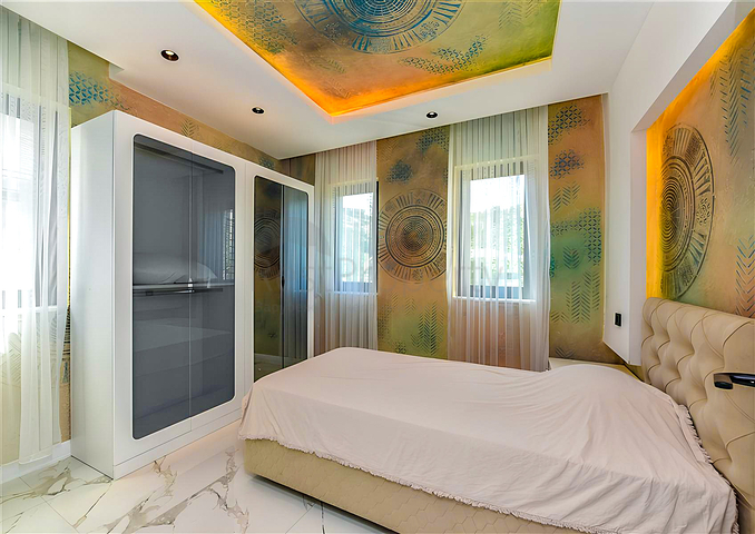 3+1 villa for sale in Kargicak area