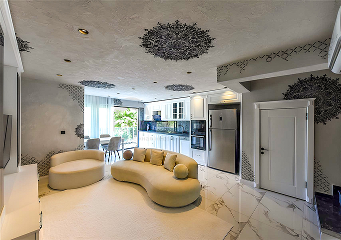 3+1 villa for sale in Kargicak area