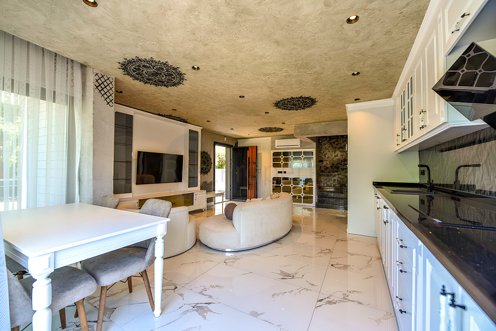 Furnished 3+1 villa in Kargicak