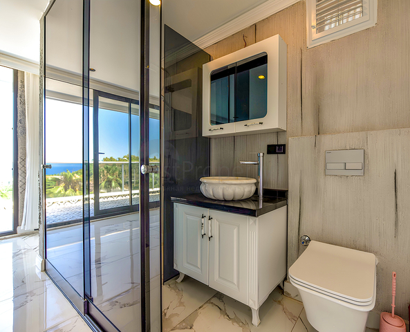 Furnished 3+1 villa in Kargicak