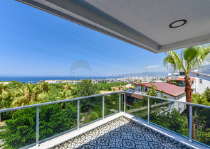 Furnished 3+1 villa in Kargicak