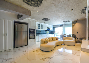 Furnished 3+1 villa in Kargicak