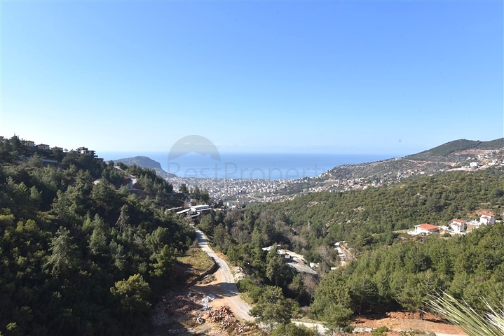 3+1 villa in the center of Alanya