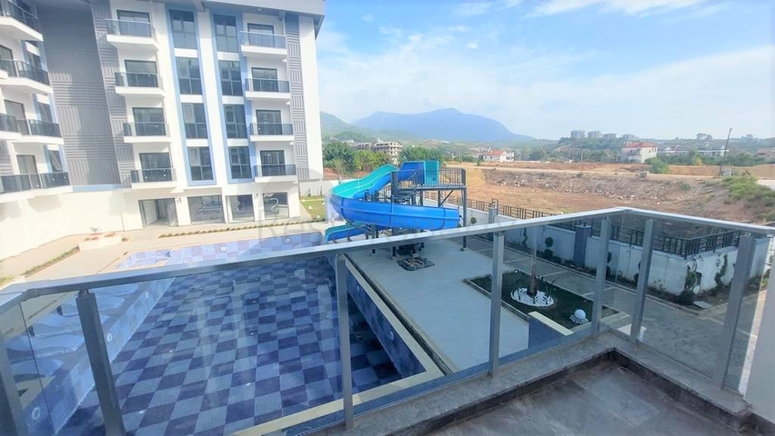 Furnished 2+1 apartment in a new complex in Oba district