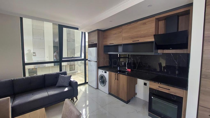 Furnished 2+1 apartment in a new complex in Oba district