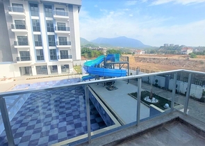Furnished 2+1 apartment in a new complex in Oba district