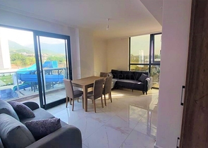 Furnished 2+1 apartment in a new complex in Oba district