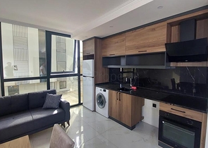 Furnished 2+1 apartment in a new complex in Oba district