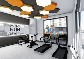 Furnished 2+1 apartment in a new complex in Oba district