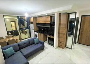 Furnished 2+1 apartment in a new complex in Oba district