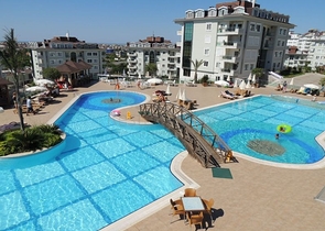 1+1 apartment in a popular complex in Cikcilli